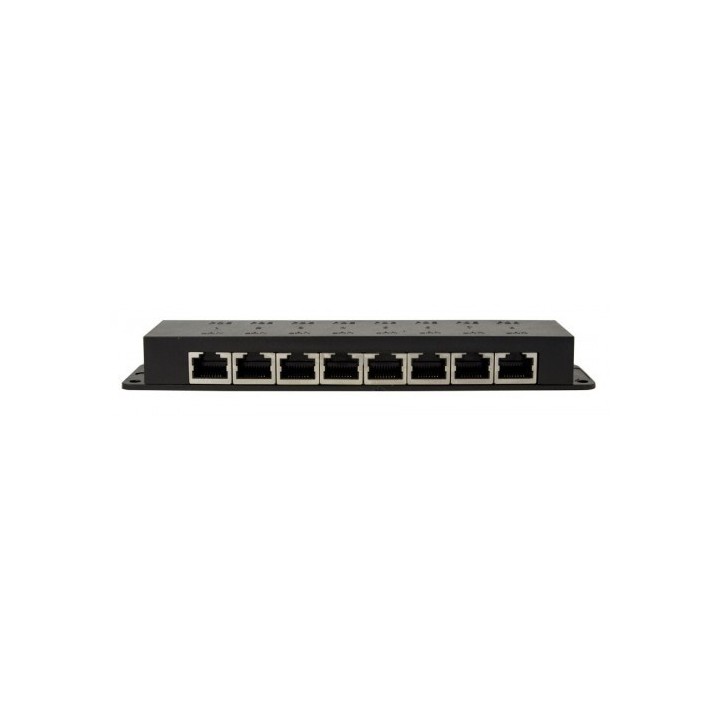 8 Port, 24V Passieve POE Injector voor PA300(E)/OM2P/OM5P